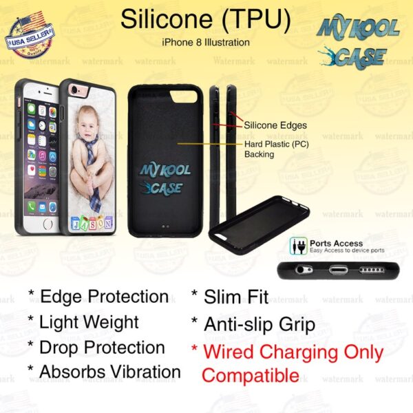 Choose Your NURSE Medical Professional Design Heavy Duty Silicone Personalized Phone Case Cover Custom made for iPhone Samsung medic gift - Image 6