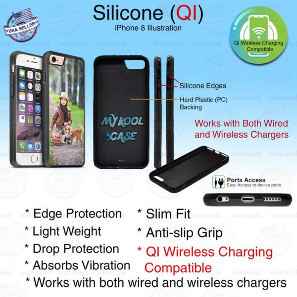 Choose Your NURSE Medical Professional Design Heavy Duty Silicone Personalized Phone Case Cover Custom made for iPhone Samsung medic gift - Image 5