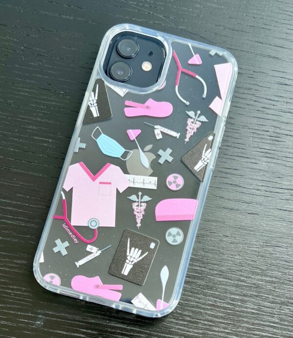 Women in Medicine CLEAR Apple PHone Case, iPhone X, iPhone XS Max, iPhone XR - Image 4