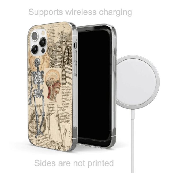 Medical illustration Phone Case Anatomy courses Cover for Pixel 8 Pro 7A, iPhone 15 14 13 12 Pro 11 XR for Samsung S24 FE S23 A73 A53 - Image 7