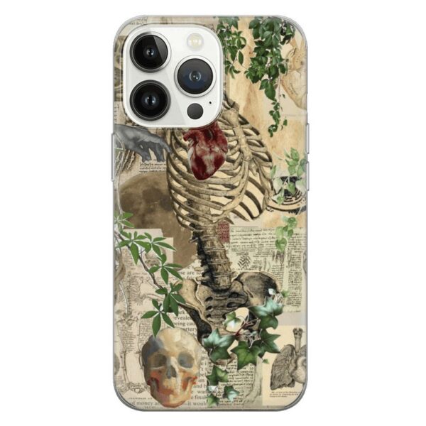 Medical illustration Phone Case Anatomy courses Cover for Pixel 8 Pro 7A, iPhone 15 14 13 12 Pro 11 XR for Samsung S24 FE S23 A73 A53 - Image 6