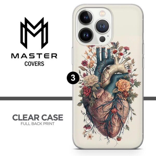 Medical Phone Case Human Anatomy Cover for iPhone 16 15 14 13 12 Pro 11 XR 8 7, Samsung S24 Fe S23 S22 A16 A15 A35 A55 A54 A53 Pixel 9 Pro - Image 5