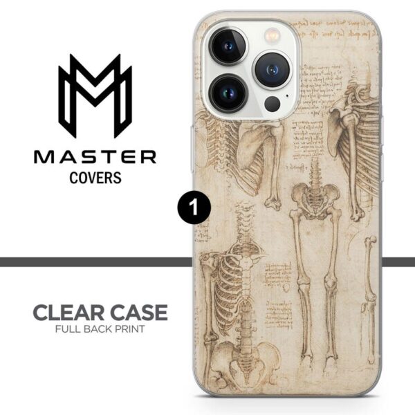 Medical Phone Case Human Anatomy Cover for iPhone 16 15 14 13 12 Pro 11 XR 8 7, Samsung S24 Fe S23 S22 A16 A15 A35 A55 A54 A53 Pixel 9 Pro - Image 3