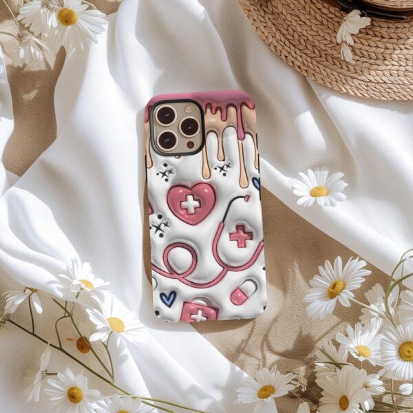 Registered Nurse Gift Phone Case for Doctor, Nurse iPhone 16 iPhone 15 iPhone 14 iPhone 13 Galaxy S24 Pixel 9 Family Doctor Gift NP Gifts - Image 5