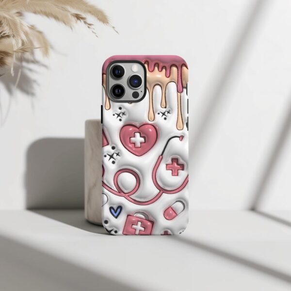 Registered Nurse Gift Phone Case for Doctor, Nurse iPhone 16 iPhone 15 iPhone 14 iPhone 13 Galaxy S24 Pixel 9 Family Doctor Gift NP Gifts - Image 9