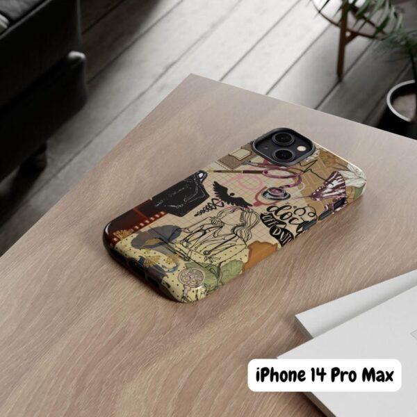 Doctor Phone Case, Vintage Medical Collage Design, Retro Anatomy Cover, Gift for Physician, Med Student Accessory, Healthcare Art Case - Image 3