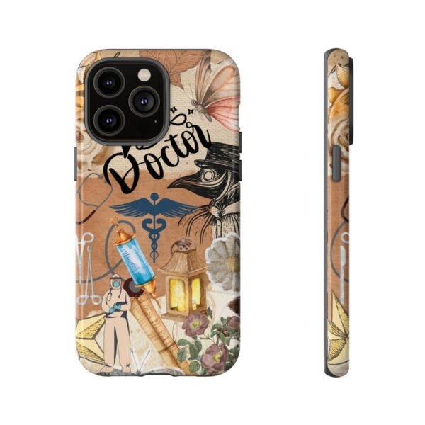 Doctor Phone Case, Vintage Medical Collage iPhone Cover, Aesthetic Healthcare Gift, Retro Anatomy Design for Physicians, Med Student Gift - Image 9